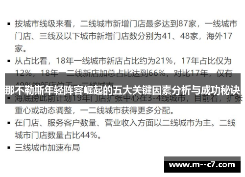 那不勒斯年轻阵容崛起的五大关键因素分析与成功秘诀
