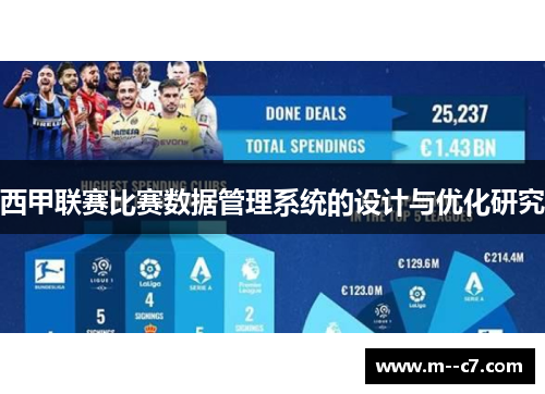 西甲联赛比赛数据管理系统的设计与优化研究