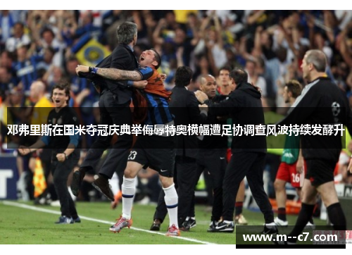 邓弗里斯在国米夺冠庆典举侮辱特奥横幅遭足协调查风波持续发酵升